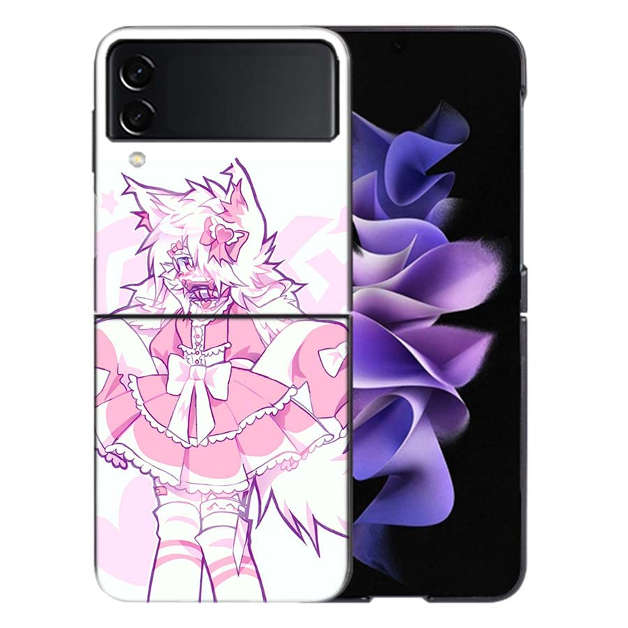 Чехол Boykisser для Samsung Z Flip7 6 Galaxy Case Ударопрочный Z Flip5 Z Flip3 4 5G Жесткий чехол для телефона ТПУ ПК Жесткий Funda