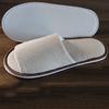 New Men Women Disposable Slippers Hotel Open Toe Slippers Cotton Homestay Supplies White Soild Color 1 Pair Footwear Shoes