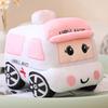 School Bus Plush Toy Stuffed Animal Comfort Car Doll Gift for Kids