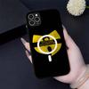 Магнитный чехол для телефона Singer W-WU-T-TANG для iPhone 16 15 14 13 12 11 17 Pro Max Plus, чехол с поддержкой беспроводной зарядки
