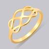 Dawapara Trinity Celtics Knot Ring Irish Love Heart Friendship Promise Engagement Ring Stainless Steel Wedding Band