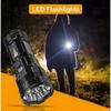 Powerful Flashlight With 7 Lamp Beads Super Tactical Light With COB Side Light Camping Lantern Rechargeable Led Flashlight Torch