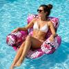 Inflatable Water Hammock Pool Float Luxury Lounge Chair Swimming Floating Bed Mesh Mattress For Summer Beach
