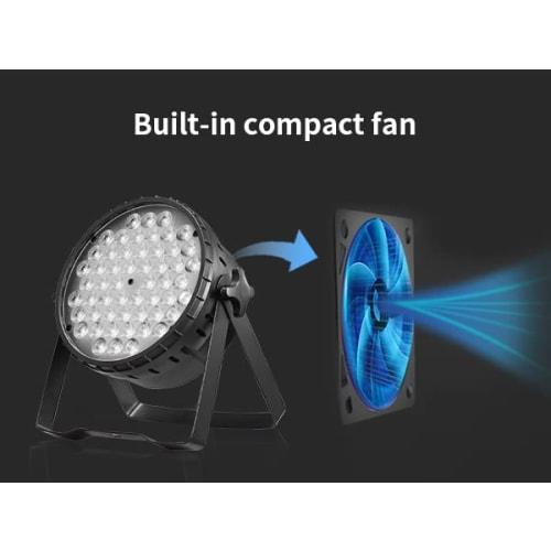 Сценический свет BETOPPER, 54x3 Вт RGB LED, Сценическое освещение, Диско-свет, Сценическое освещение, DMX512 3/7CH, Свет для вечеринки, Прожектор, DJ Диско-свет, Клубный свет, Hi