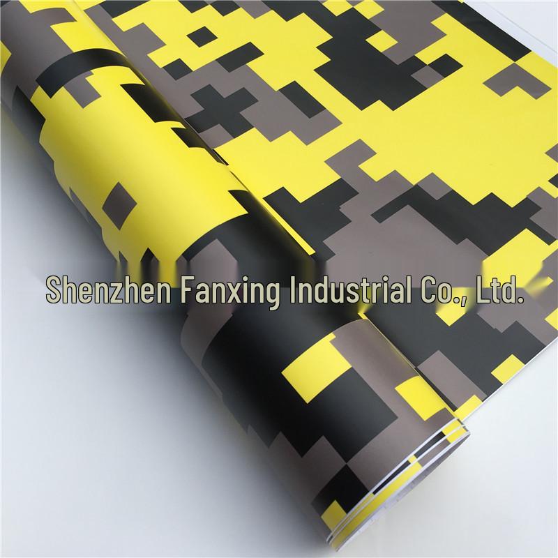 High-Definition Digital Camouflage Car & Motorcycle Wrap for Color Change and Modification Decals