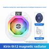 New Kirin II TH12 Magnetic Semiconductor Phone Cooler with AI Temp Control, Freezes to Ice for Live Streaming