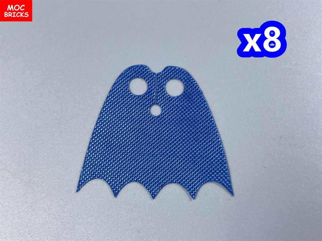 Нетоксичные кубики Moc Серия Бэтмен Плащ 4см Фигурка Тело Шлем Головной убор Частицы DIY Игрушки Детские Подарки на День Рождения