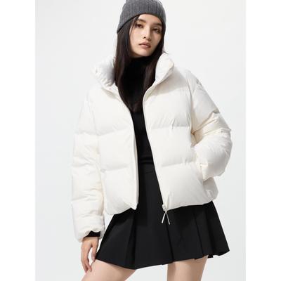 Бесшовная короткая куртка с пухом
