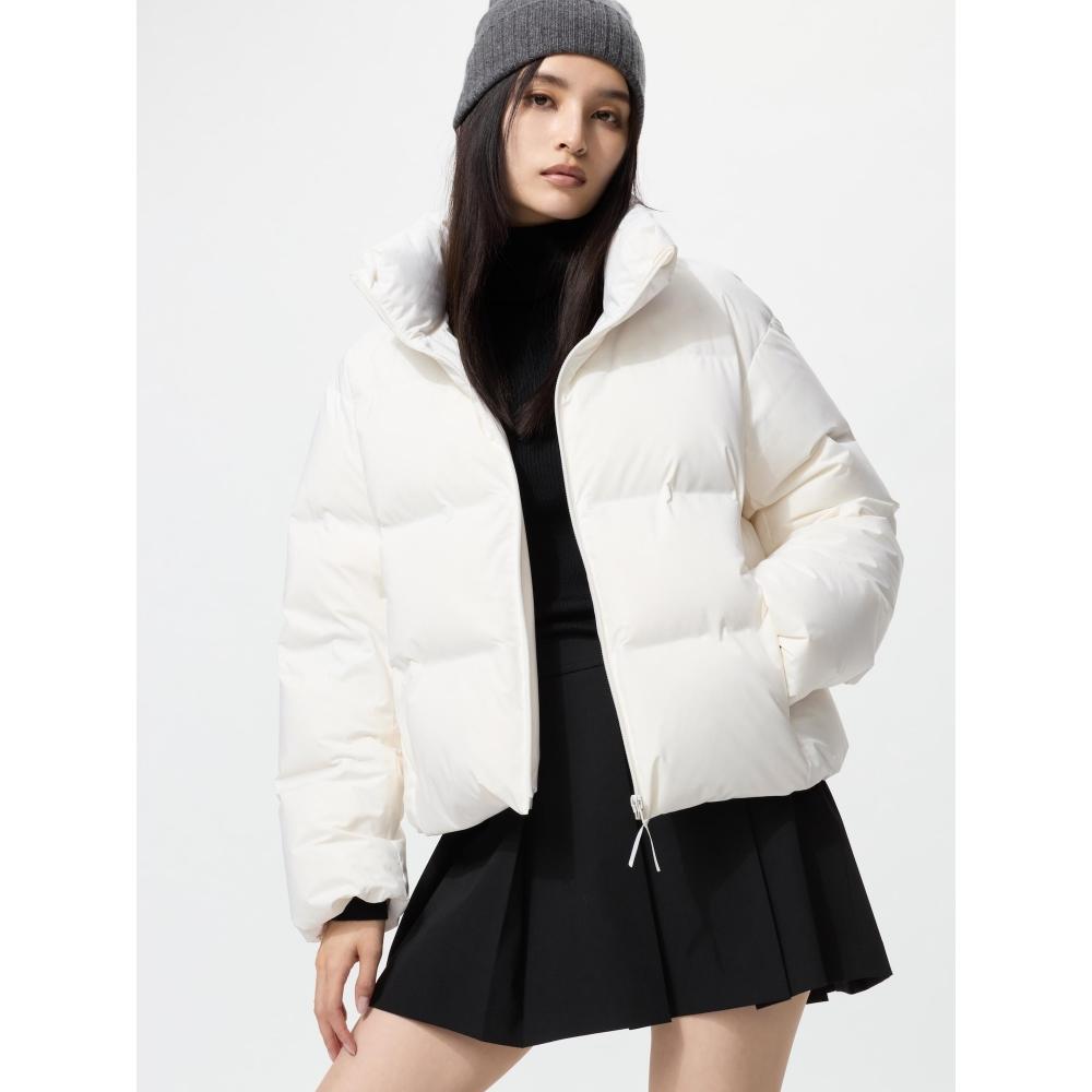 Uniqlo Япония Бесшовная короткая куртка с пухом