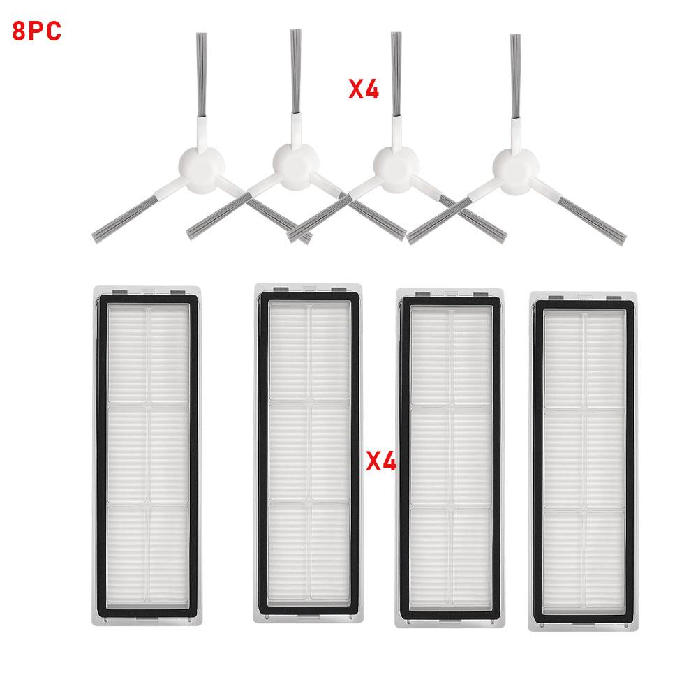 For Xiaomi S10+ S10 Plus B105 S20+ S20 Plus B108GL Robot Vacuum Cleaner Accessories Roller Side Brush Hepa Filter Mop Cloths