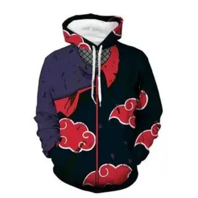 2024 новейшая толстовка с капюшоном Blackened Whirlpool Naruto Character 3D Printed Sweatshirt Boys and Girls Favorite Adult Universal Hoodie