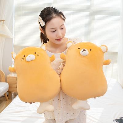 Креативные мягкие куриные бедра подушка для кошки плюшевая игрушка кукла медведь для обнимания кукла медведь домашняя подушка тряпичная кукла