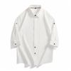 Summer Pure Cotton Shirt Men's Summer Loose Fitting Shirt