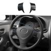 Для Toyota Corolla 2009-2013 Накладка на органы управления рулевого колеса из углеродного волокна 2 шт.