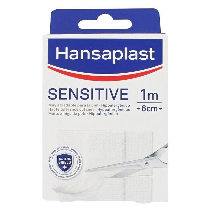 HANSAPLAST Повязка медицинская чувствительная полоска 1x6