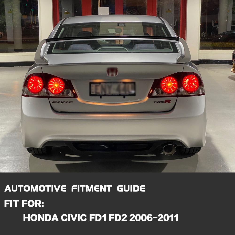 Для Honda Civic FD1/FD2 2006-2011: Задний фонарь в сборе с указателем поворота и крышкой стоп-сигнала