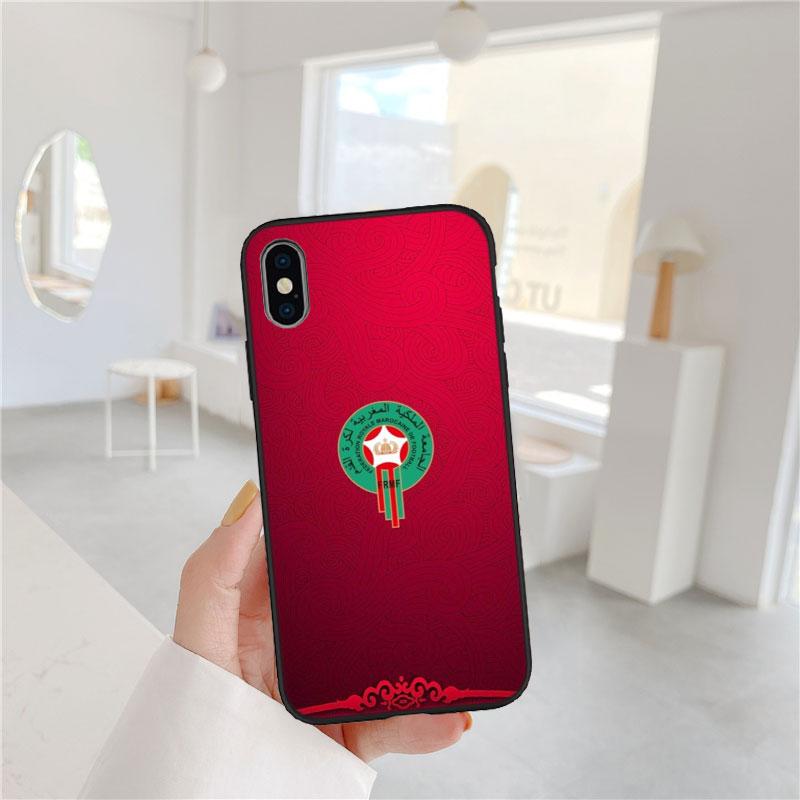 Morocco Flag Phone Case for Samsung Galaxy A01 A02 A02S A03 Core A03S A05 A05S A06 A10 A10S A16 A20 A20S A35 S10 Lite S10+ S10e