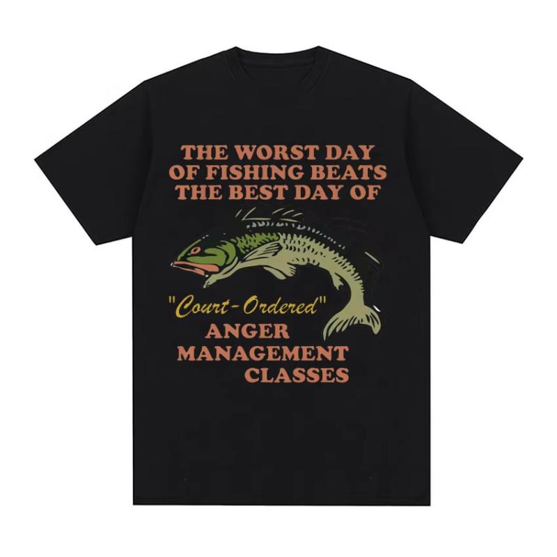 Funny Master Baiter Fishing Parody TShirt Summer Unisex Women Clothing Fashion T Shirts Cotton Short Sleeve Oversized Tshirt Tops