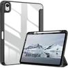 Чехол-книжка для планшета iPad 10 2022 10-го 10.9''/11 2025 11-го (А16) Акриловый чехол-задняя крышка 11'' с держателем для карандаша Автоматическое пробуждение/Сон