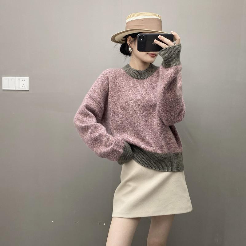 Женский свитер Qinghe 100% чистый кашемир - Ультрамягкий роскошный зимний пуловер