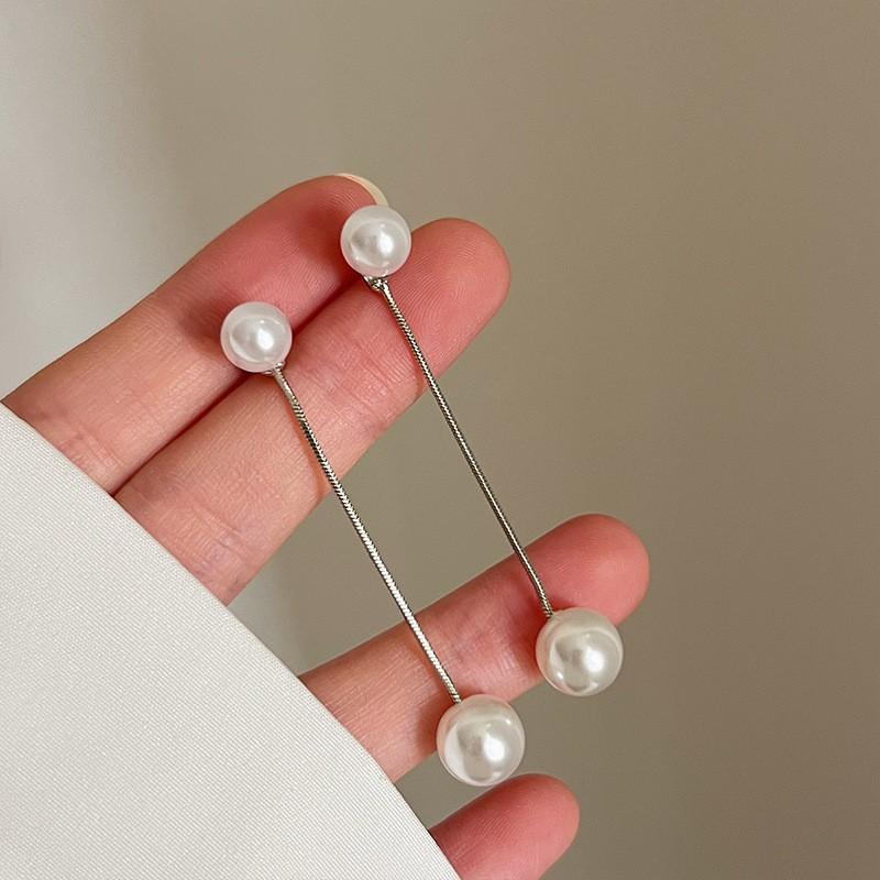 Блестящие серьги-кисточки, женские серьги с чувством высокого класса, легкие роскошные аксессуары для ушей в нишевом дизайне