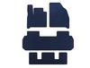Коврики EVA (3 ряда, Синий) для Chevrolet Traverse 2017- гг