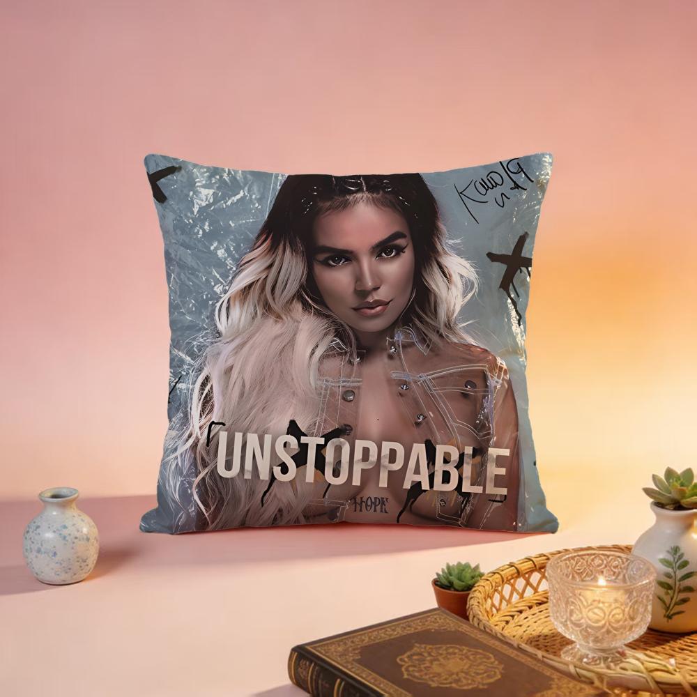 Trending GG KAROL Ged Cushion Cover Premium SkinFriendly Pillow Case MultiPurpose for Home Office Travel