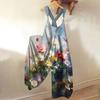 Women's Loose Casual One-piece Summer Floral Print Jumpsuit