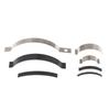 NEW 10PCS C Type Sheet Spring Stainless Steel Or Manganese Steel Flat Wire Arc Clip Spring In-pipe Positioning Spring