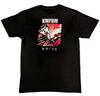 Винтажная мужская унисекс футболка KMFDM с графическим принтом 2000-х годов