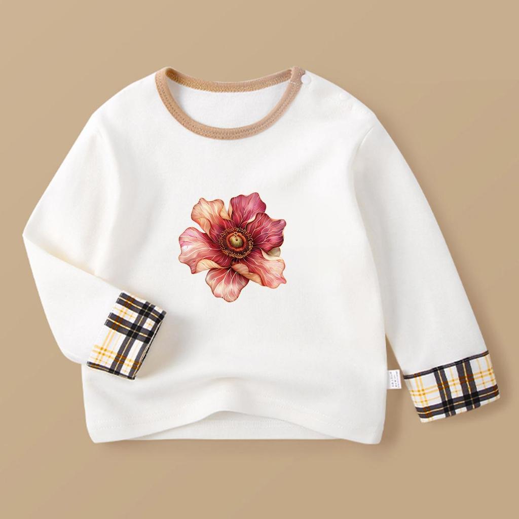 15 см Цветочная серия Термонаклейка На Одежду Индивидуальный Логотип Сделай Сам Наклейки На Одежду Футболки Толстовки Термоперенос Наклейка