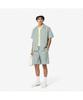 Мужская гавайская рубашка LACOSTE в полоску с коротким рукавом Ch9083-55G Bli