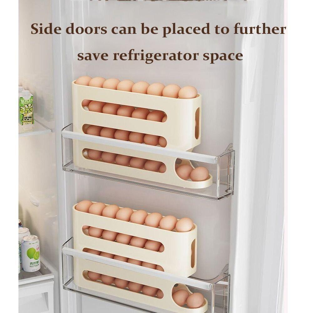 Household Egg Storage Box Large-capacity Refrigerator Organizer Egg Dispenser Refrigerator