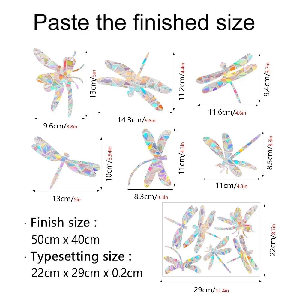 ПВХ кошка бабочка призрак призма стекло радуга ловец солнца наклейки на окна настенные наклейки для дома спальня украшения самоклеящаяся наклейка