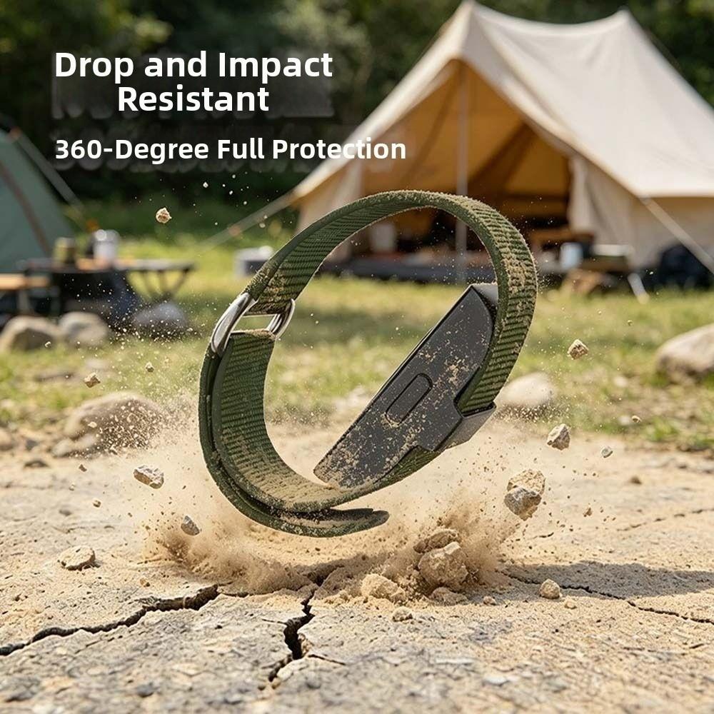 Breathable Fitness Tracker Strap Nylon Loop Wristband for Hume Band for Men Women