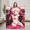 Плед Puella Magi Madoka Magica Аниме Фланелевый Потрясающе Мягкий Плед для Постельного Белья Декора Гостиной