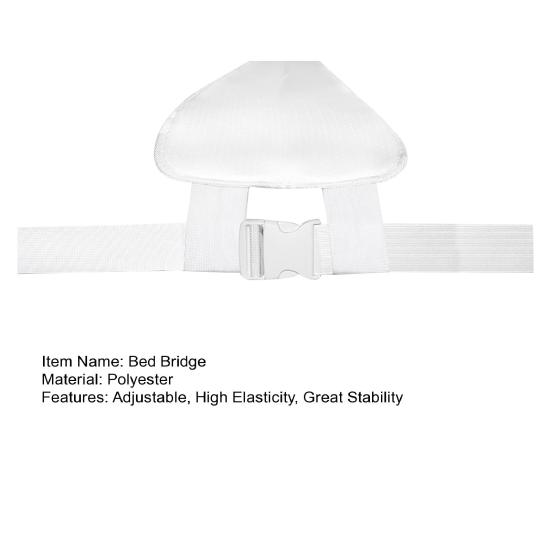 30CM Bed Bridge Twin To King Converter Kit Join Beds Seamlessly Bed Gap Filler Easy Install Adjustable Twin Mattress Connector Twin Bed Connector