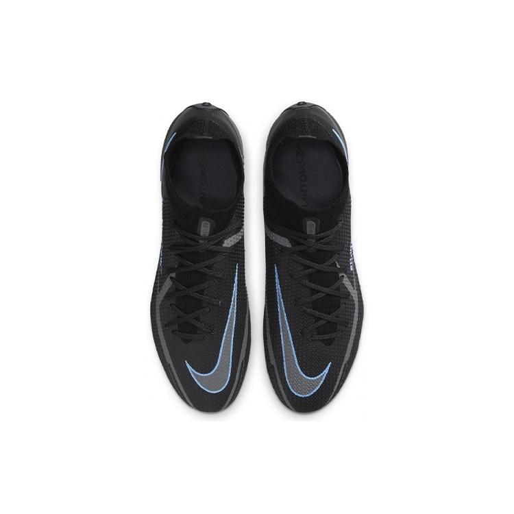 Nike Футбольные бутсы Phantom GT2 Elite DF FG 'Черный Серый Железный' Мужские CZ9889-004