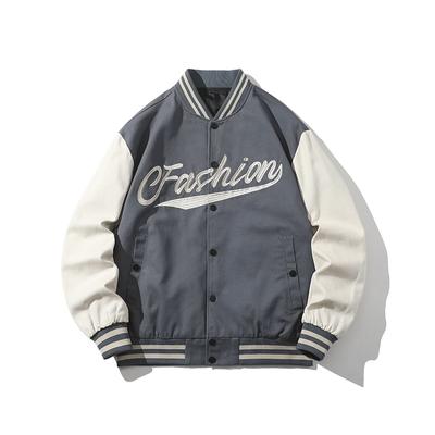 Куртка мужская весенняя тонкая свободная спортивная бейсбольная майка новая подростковая модная куртка