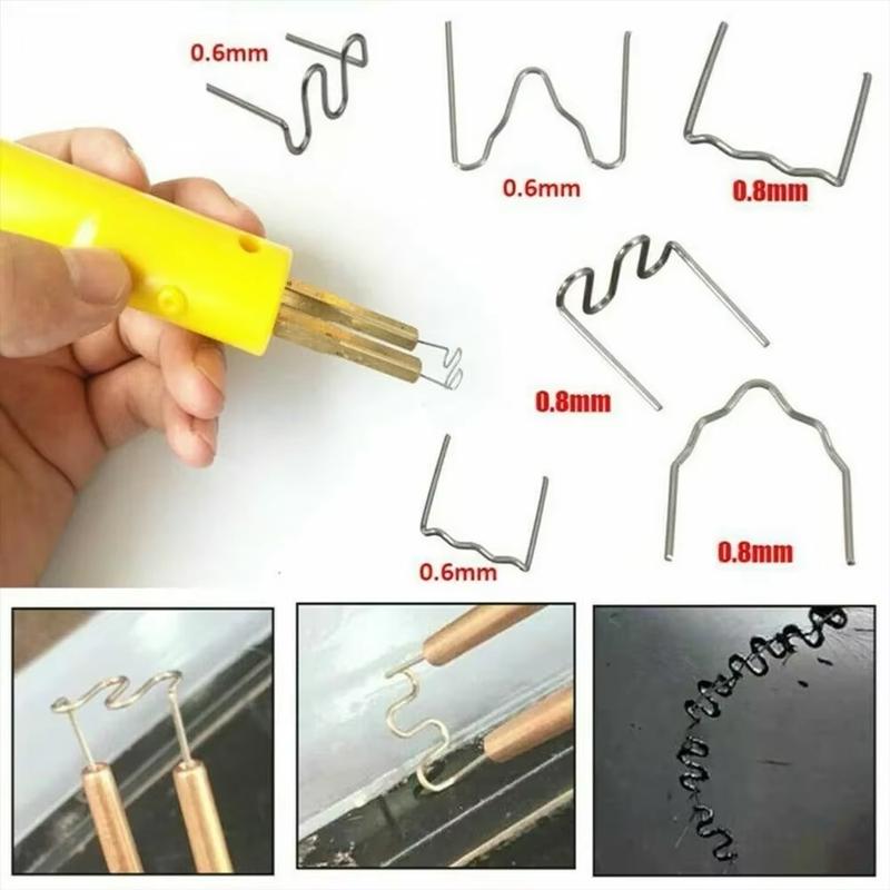 500/600PCS Stapler Staple For Car Bumper Repair Welding Machine Plastic Welder Automotive Repair Nails Machine Welding Wire Kit