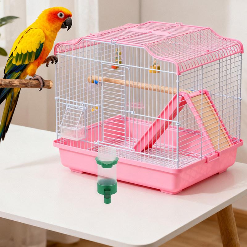 16Pcs Automatic Bird Water Dispenser Cups 60Ml Plastic Spillproof Drinkers for Cage Clean Water Supply Parrot Small Bird Feeder