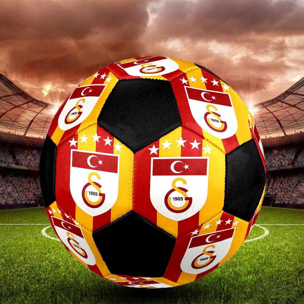 1 шт. Футбольный мяч Galatasaray SK Размер 5 Мяч для мини-футбола Модный Цветной Игра во дворе - Отличный Подарок для Спортивных Фанатов HE10