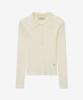 MIND BRIDGE WOMEN [W][Couture] Ribbed Collar Knit - 4 Colors