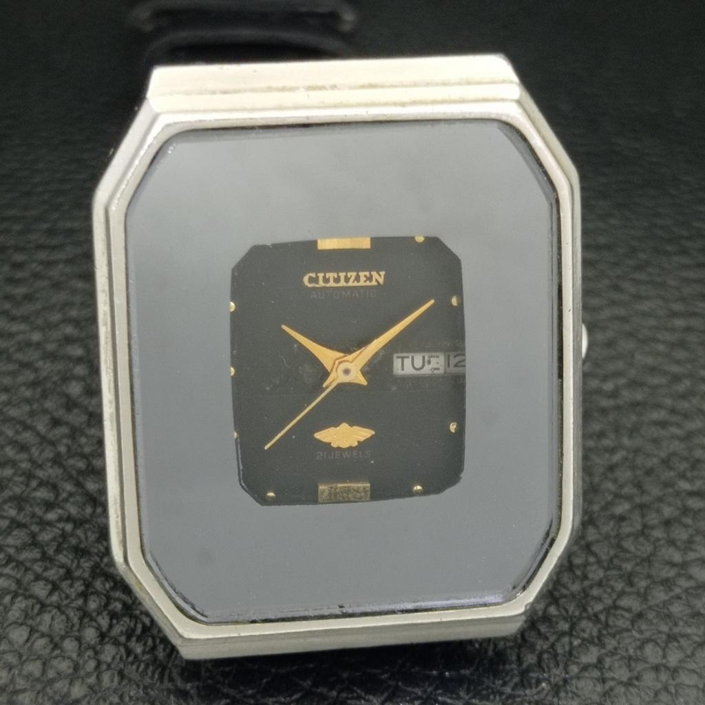 АВТОМАТИЧЕСКИЕ ВИНТАЖНЫЕ ЧАСЫ CITIZEN 6650A JAPAN BOY ОРИГИНАЛЬНЫЙ ЦИФЕРБЛАТ a700351-5