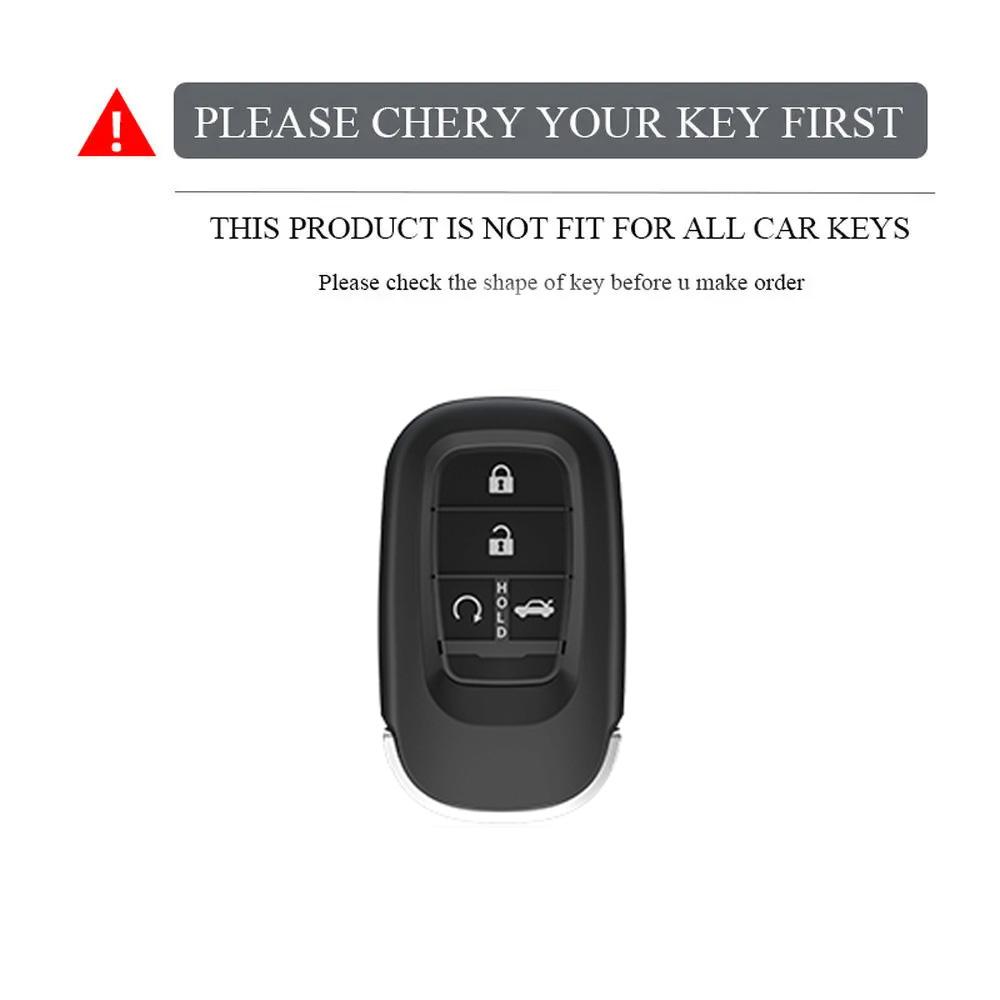 Чехол-футляр из ТПУ для брелока автомобильного ключа для Honda Для Civic Для Accord Для Cr-V Для Hr-V Для Pilot Аксессуары