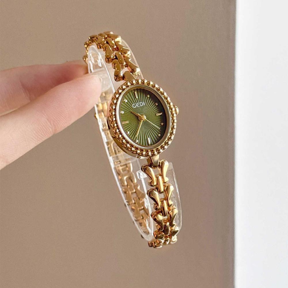GEDI Ladies Watches Luxury Vintage Women Quartz Watch Waterproof Elegant Niche Wristwatches Fashion Watches Gifts