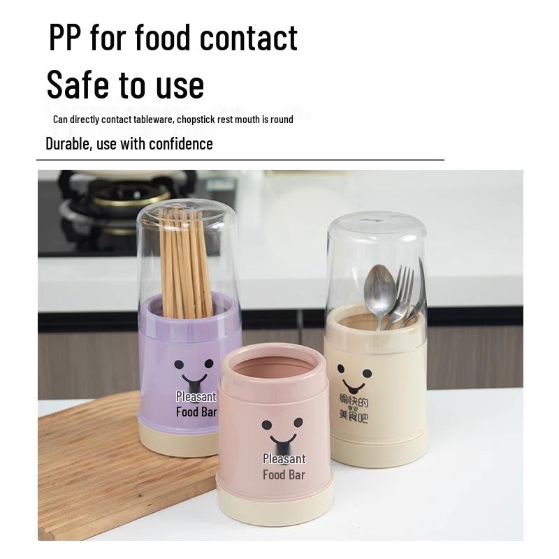 Пылезащитный держатель для палочек для еды и корзина для хранения кухонной утвари