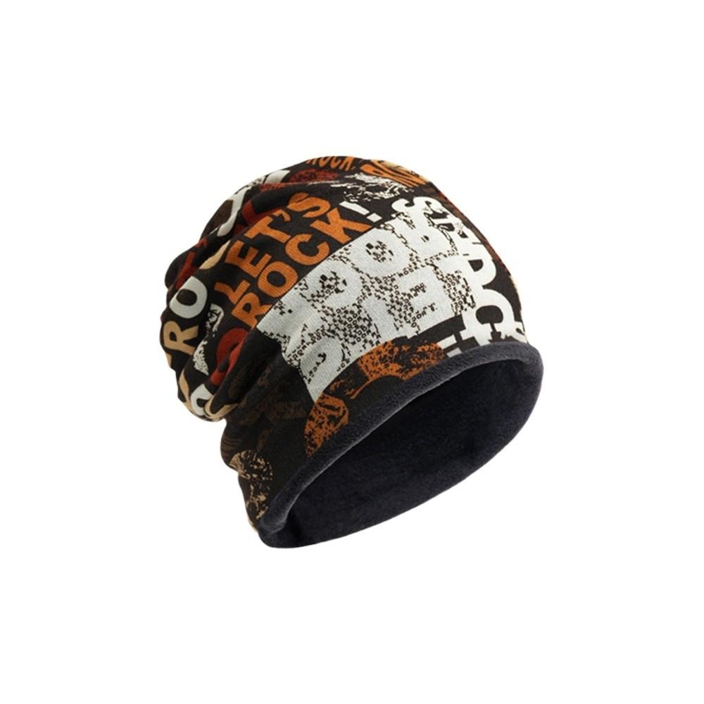 Fleece Lined Cover Head Cap Soft Plush Winter Knitted Hat Fashion Beanies Bonnet  for Women