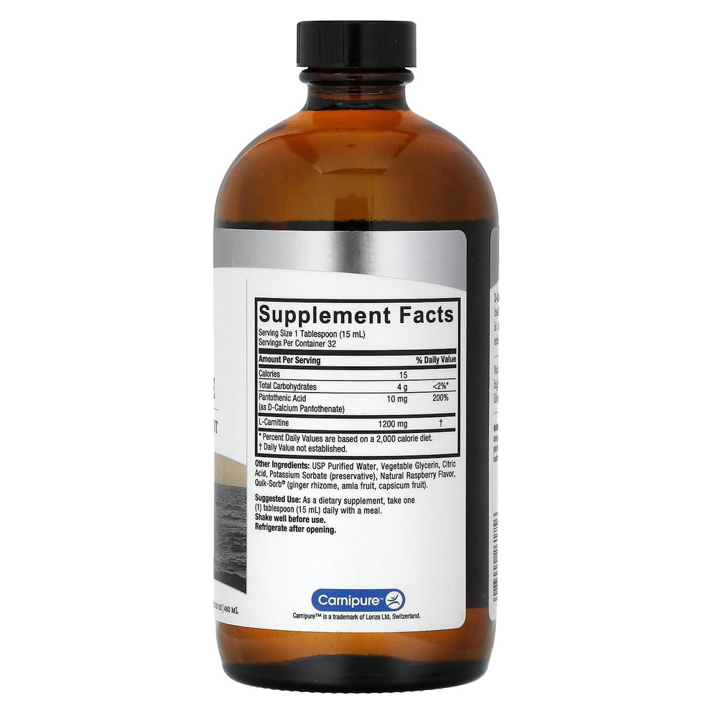 Nature'S Answer, Жидкий L-карнитин, 480 мл(16 жидких унций)
