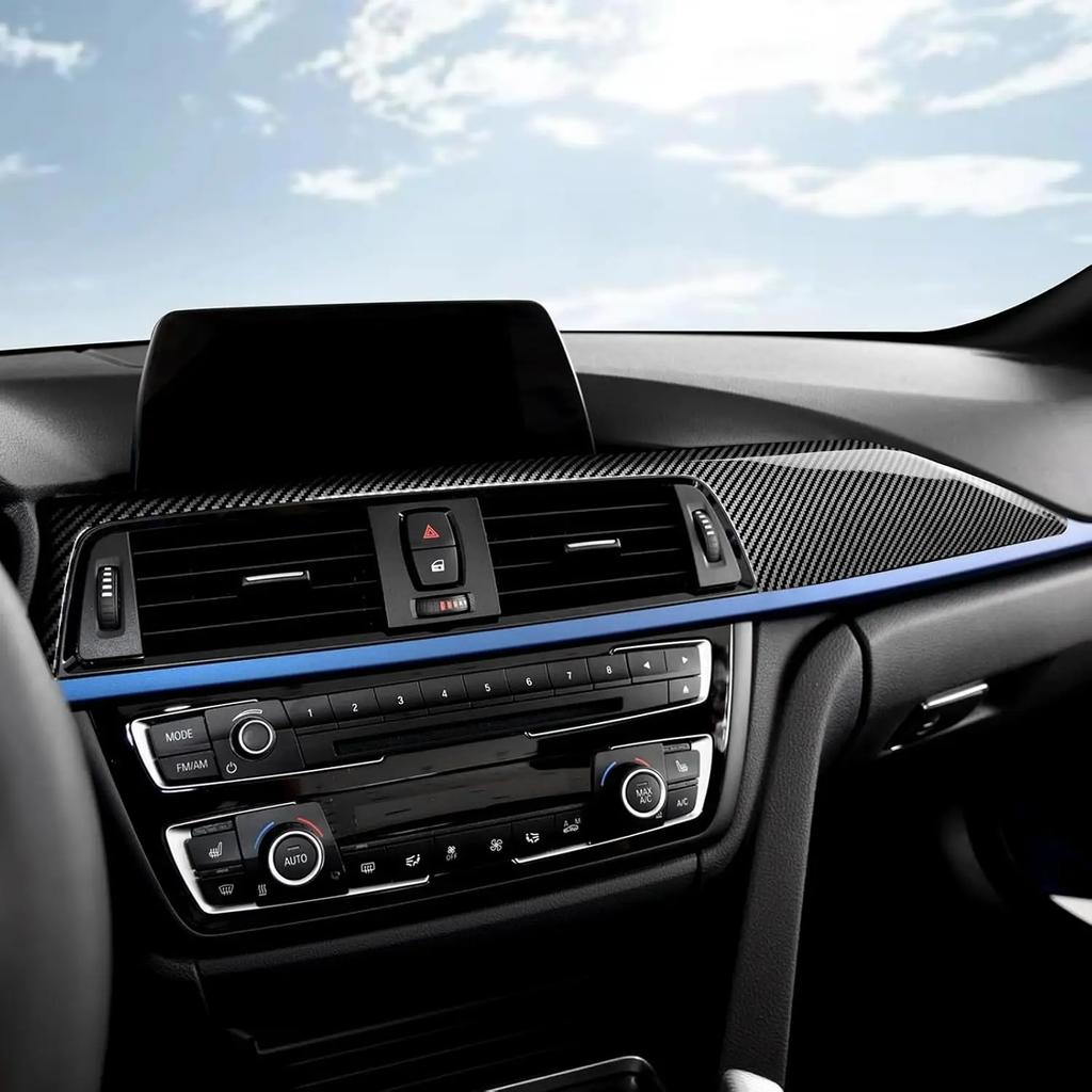 Для BMW F30 Накладка на панель приборов ABS Стиль карбонового волокна Внутренняя отделка для 2013-2018 3 Серии F30 F31 F32 F33 F34 F36 328i 320i
